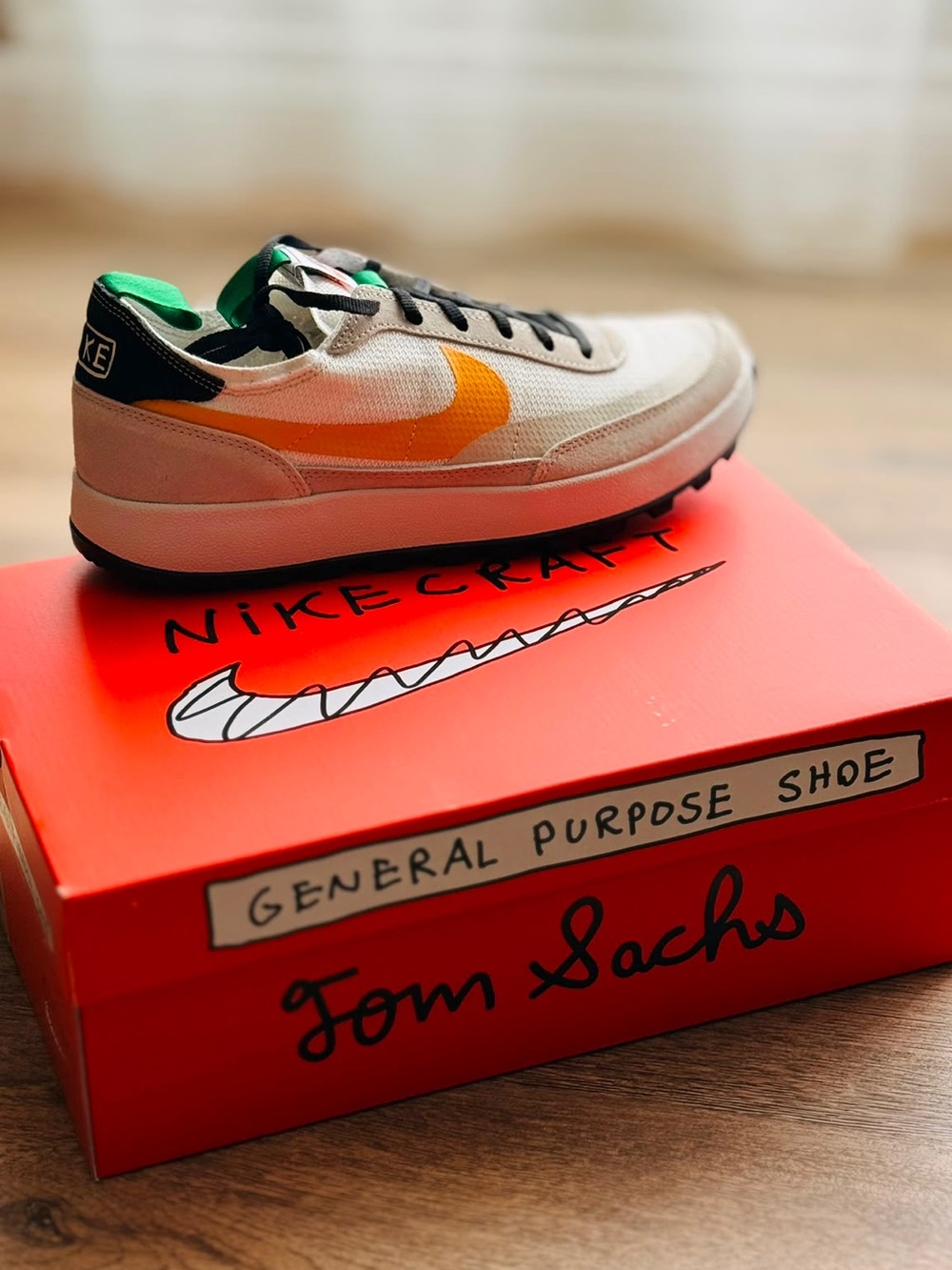 Nikecraft Tom Sachs ‘Bricolage’ GPS NIKE shoe 2026
